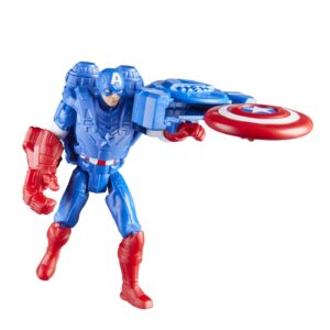 AVANGERS EPIC HERO BATTLE GEAR FIGURINA CAPTAIN AMERICA 10CM - imagine 4