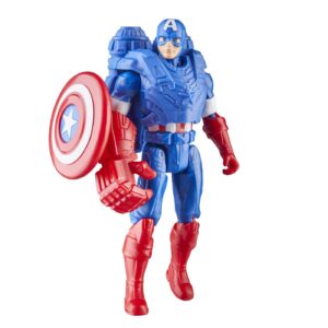 AVANGERS EPIC HERO BATTLE GEAR FIGURINA CAPTAIN AMERICA 10CM - imagine 5