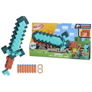 Nou NERF BLASTER MINECRAFT DIAMOND - imagine 5