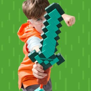 Nou NERF BLASTER MINECRAFT DIAMOND - imagine 4