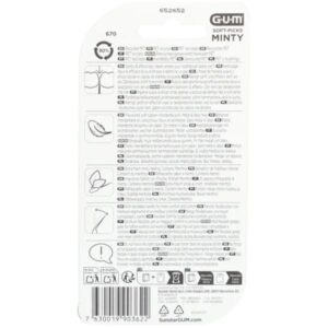GUM Soft-Picks Comfort Flex Mint Medium – 80 Periuțe Interdentare pentru o igienă orală completă