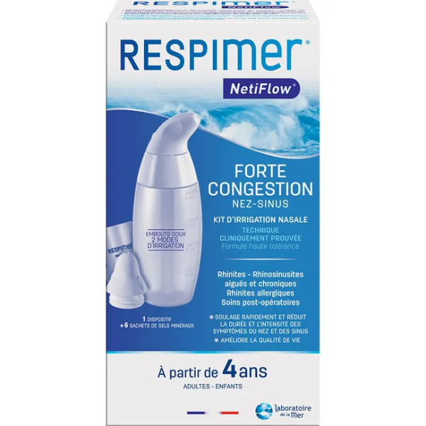 Respimer NetiFlow – Kit de irigație nazală