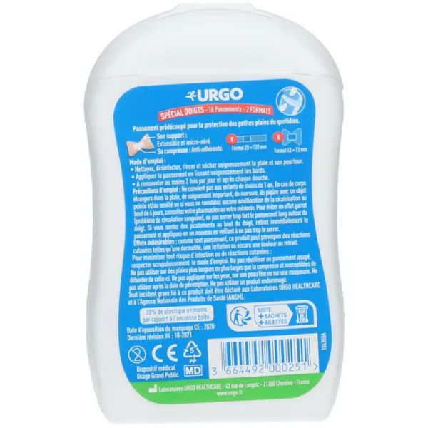 URGO Plasturi - Special pentru Degete