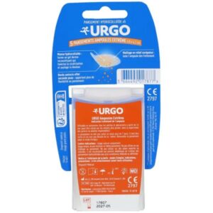 URGO Plasturi pentru Bășici Extreme - Dimensiune mare 6,8 cm x 4,2 cm spate