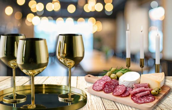 Pahare metalice din oțel inoxidabil