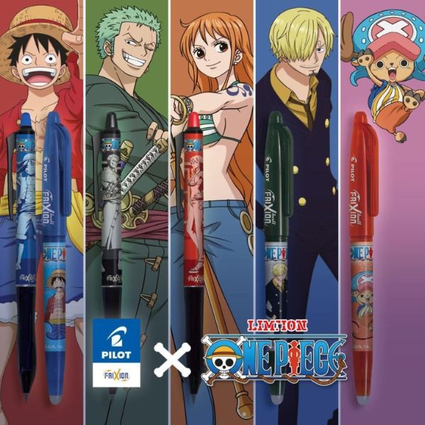 Set Pixuri Ștergătoare Pilot Frixion x One Piece