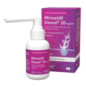 Minoxidil Dexcel 20 mgml – Spray pentru scalp pentru femei