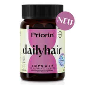 Priorin dailyhair EMPOWER Gummies – jeleuri-vitamine pentru păr puternic și sănătos